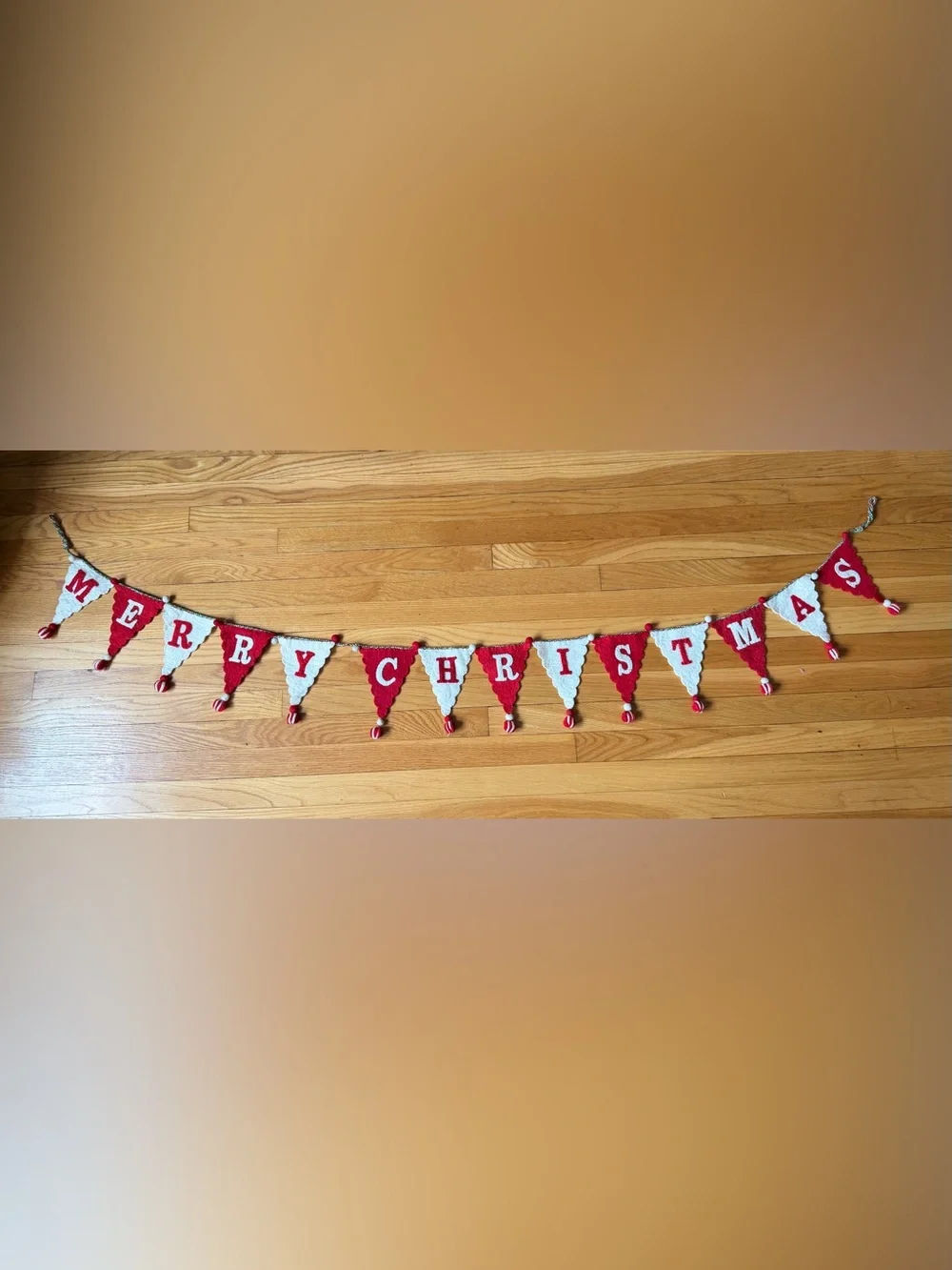 Merry Christmas Felt Garland